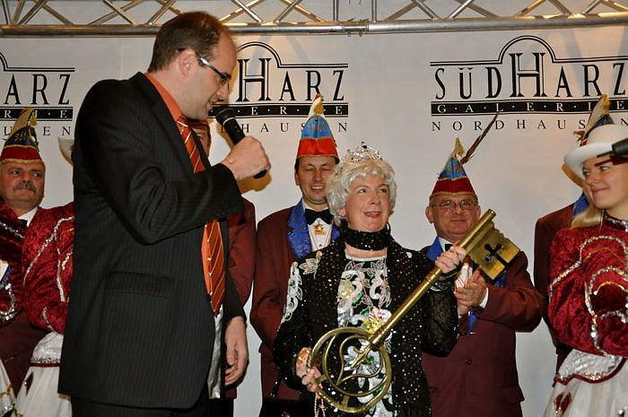 Karneval in der Galerie