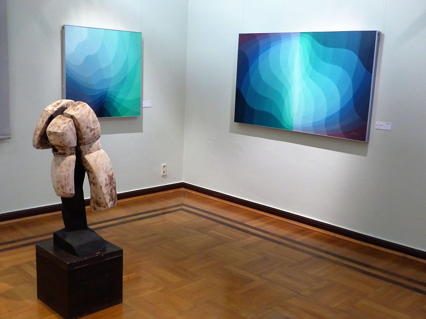 Mit der Wachheit der Sinne � aus der Tiefe der Stille, neue Ausstellung im Kunsthaus