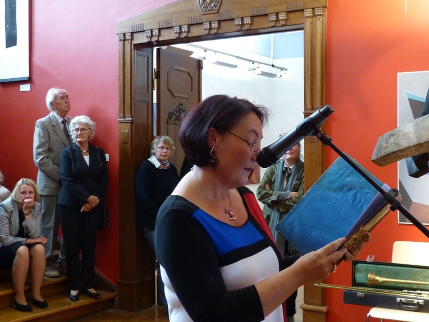 Mit der Wachheit der Sinne � aus der Tiefe der Stille, neue Ausstellung im Kunsthaus