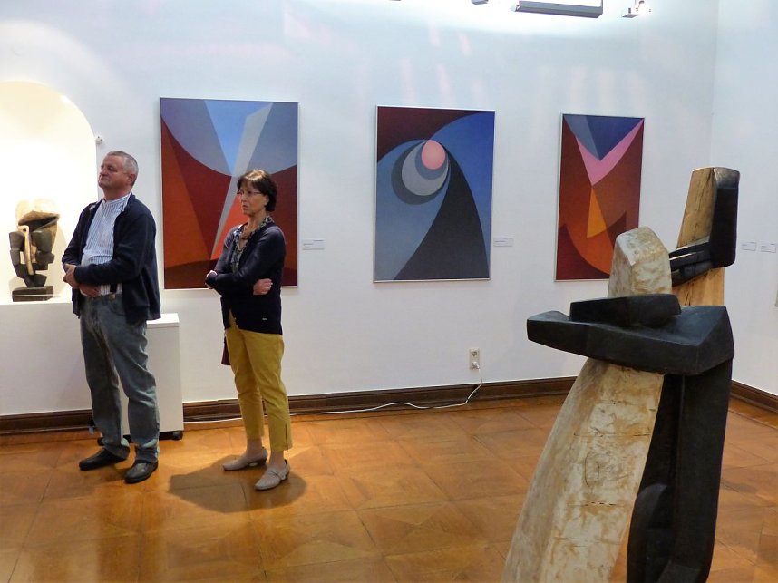 Mit der Wachheit der Sinne � aus der Tiefe der Stille, neue Ausstellung im Kunsthaus