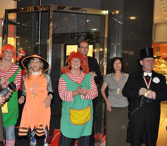 Karneval in der Galerie