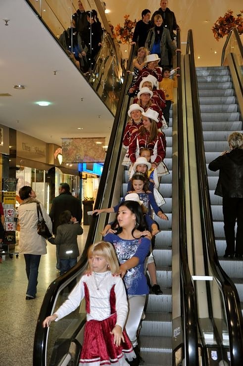 Karneval in der Galerie