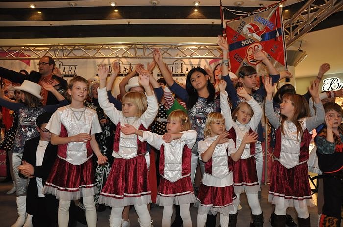 Karneval in der Galerie