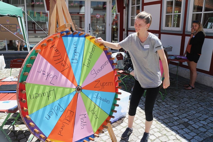 Europapicknick an der Rothleimm&uuml;hle