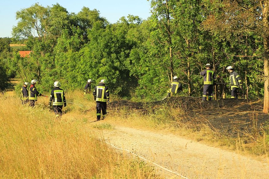 B&ouml;schungsbrand in Kleinfurra