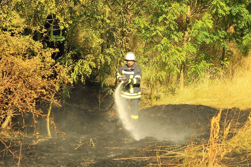 B&ouml;schungsbrand in Kleinfurra