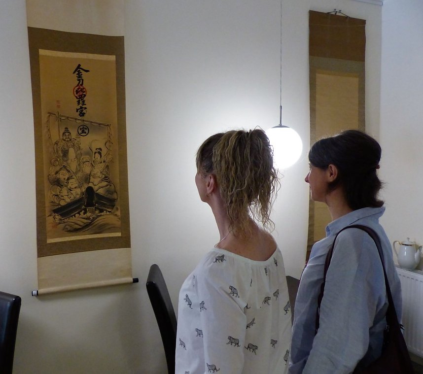 Besuch im Caf&eacute; Nikolai