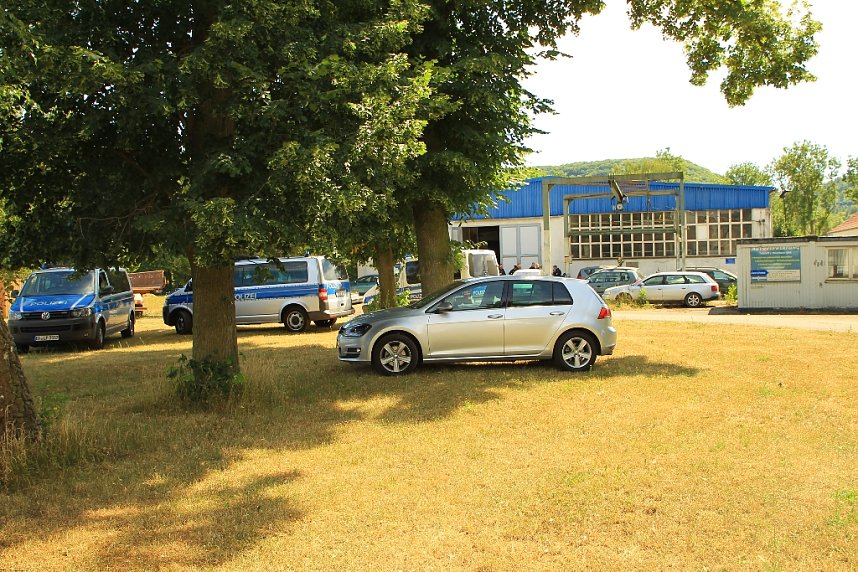 Durchsuchung in Kleinfurra