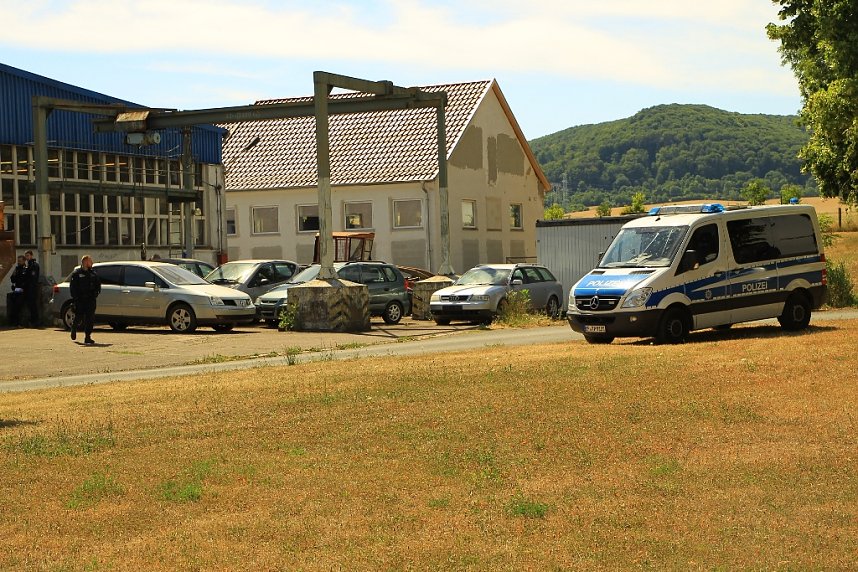 Durchsuchung in Kleinfurra