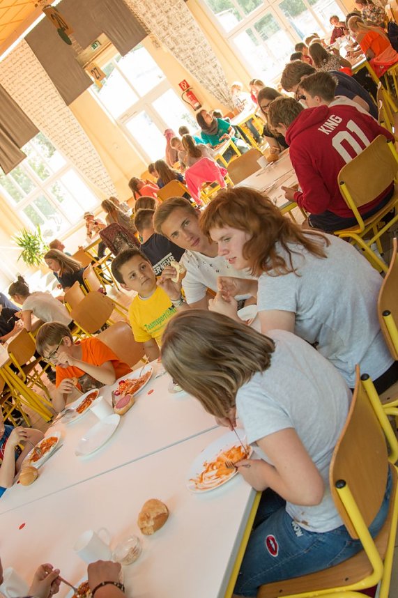 Zeltlager und Wettbewerbe im Ferienpark