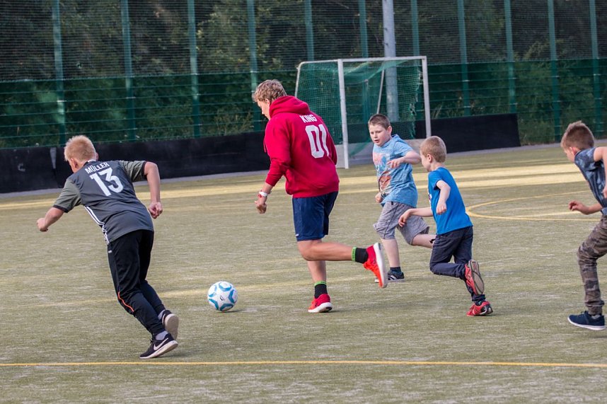 Zeltlager und Wettbewerbe im Ferienpark
