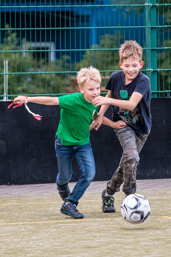 Zeltlager und Wettbewerbe im Ferienpark
