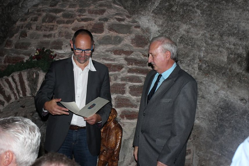 Hohe Auszeichnungen f&uuml;r freiwillige Retter unter Tage