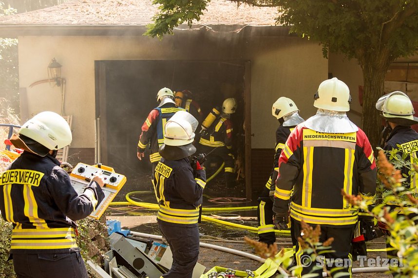 Brand am Kirchberg in Niedersachswerfen