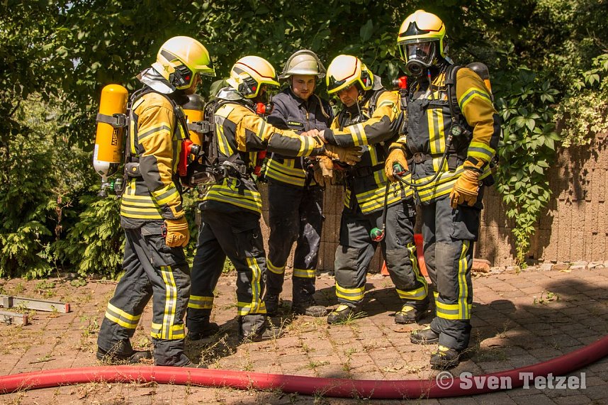 Brand am Kirchberg in Niedersachswerfen