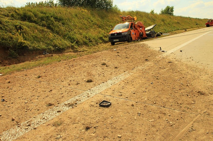 Ein Toter bei Unfall auf der A 38