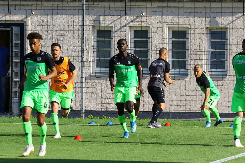 Wacker testete gegen Bundesligist in Hannover