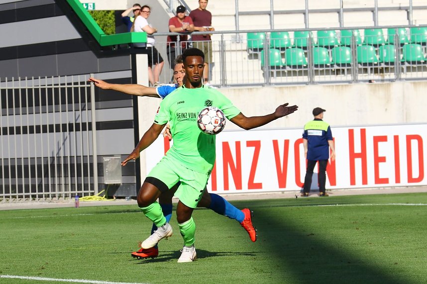 Wacker testete gegen Bundesligist in Hannover