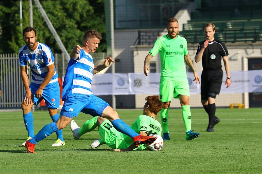 Wacker testete gegen Bundesligist in Hannover