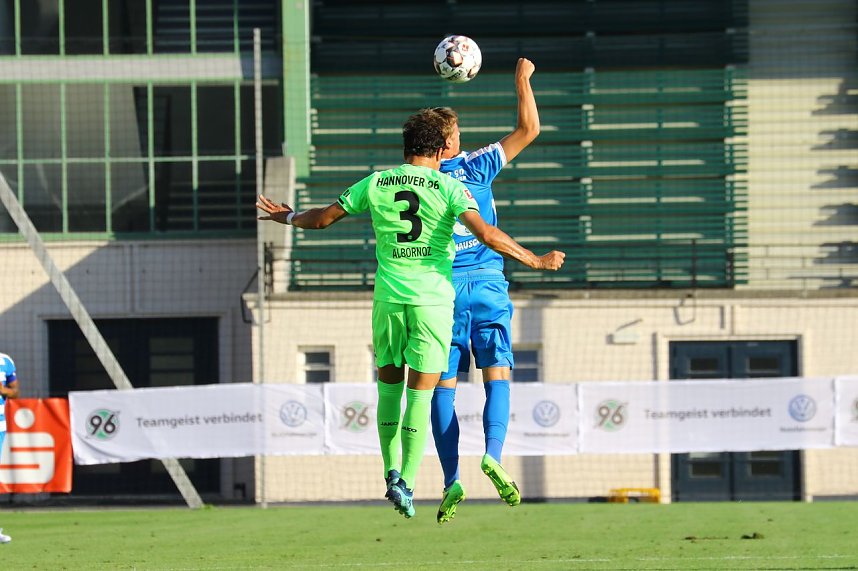 Wacker testete gegen Bundesligist in Hannover