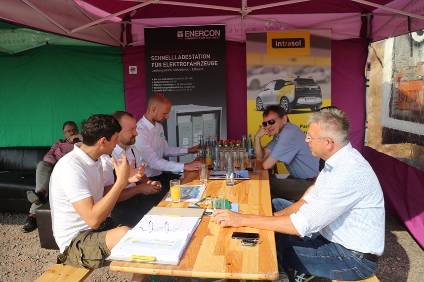 Energie f&uuml;r den Tank - direkt vom Windrad &uuml;ber Nordhausen