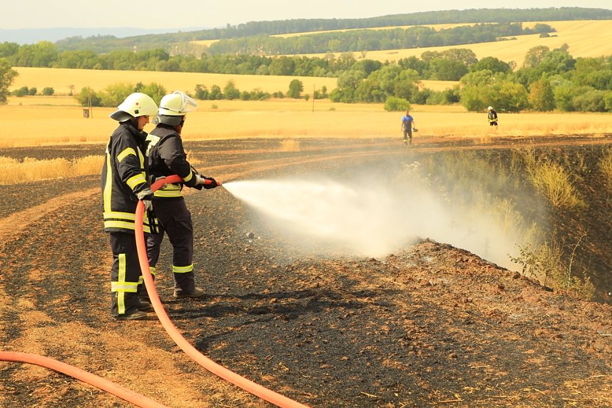 Fl&auml;chenbrand bei Gro&szlig;wechsungen