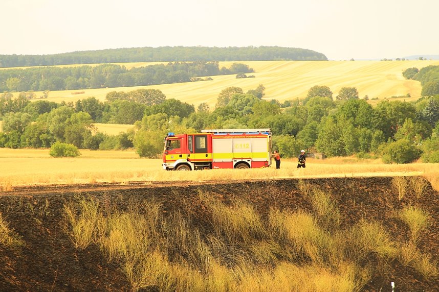 Fl&auml;chenbrand bei Gro&szlig;wechsungen