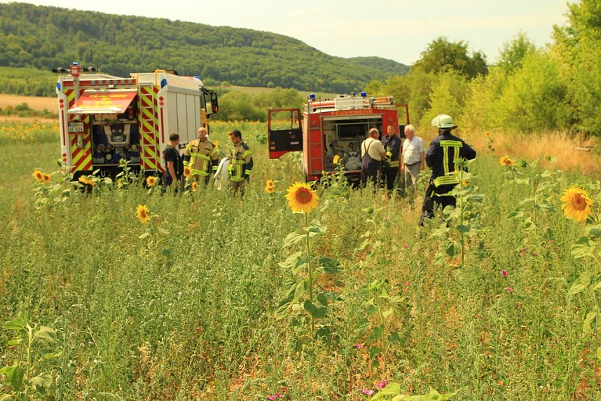 Fl&auml;chenbrand zwischen Gro&szlig;- und Kleinfurra