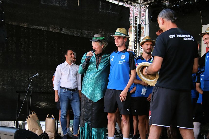 Wacker zu Gast auf dem Altstadtfest