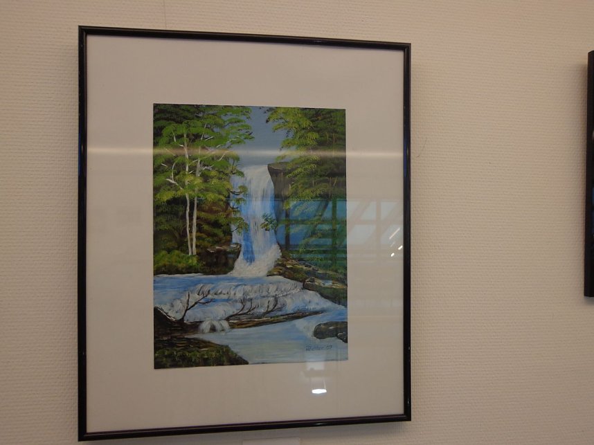 Helga Richters Impressionen in der KSK-Galerie