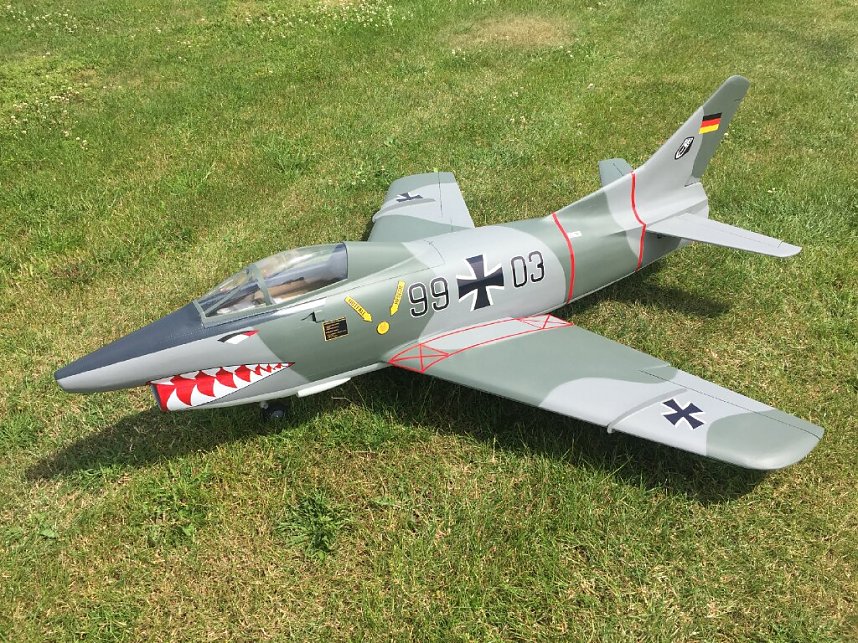 So entsteht das Modell der Fiat G91 - Bis zum fertigen Finish