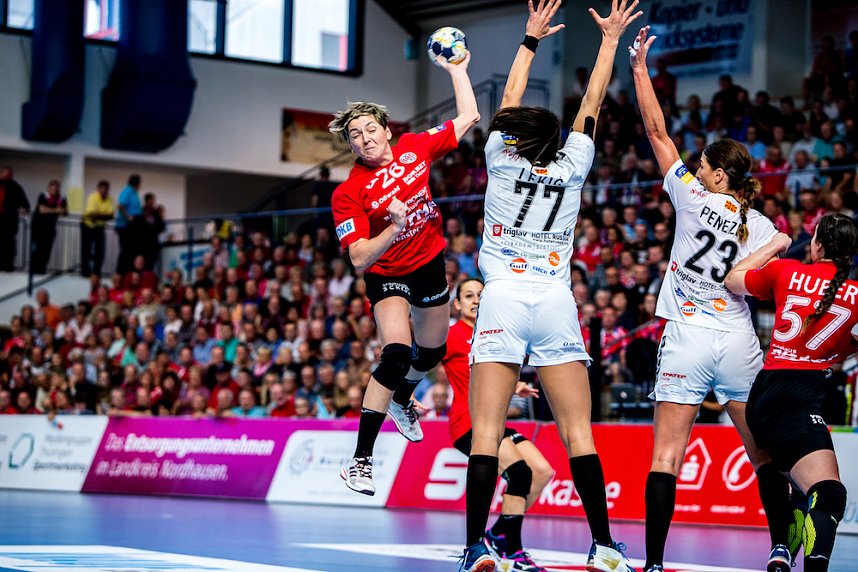 Ohne LK-Sportmarketing kaum denkbar: Champions League im Damen Handball