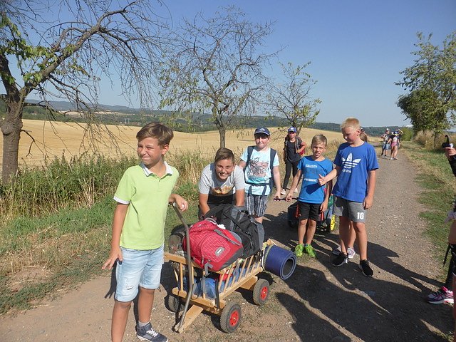 Abenteuer f&uuml;r die "Neuen" der Lessing-Schule - Eine Nacht unter freiem Himmel