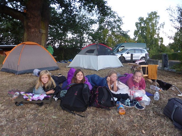 Abenteuer f&uuml;r die "Neuen" der Lessing-Schule - Eine Nacht unter freiem Himmel