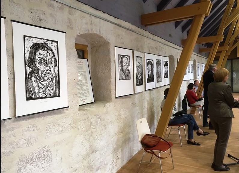 Peter Gen&szlig;lers Kunst wurde jetzt auch in New York City ausgestellt