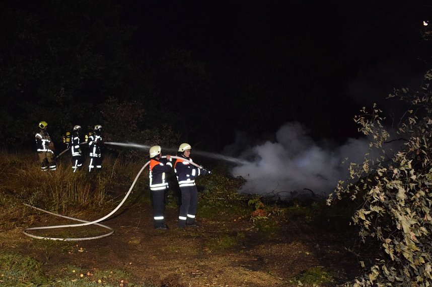 Feuerwehren waren in Leimbach im Einsatz