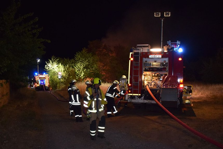 Feuerwehren waren in Leimbach im Einsatz