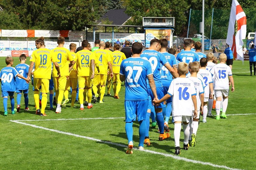 Wacker gewinnt gegen Bischofswerda 2:0