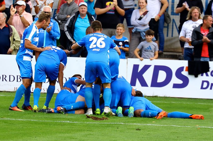 Wacker gewinnt gegen Bischofswerda 2:0
