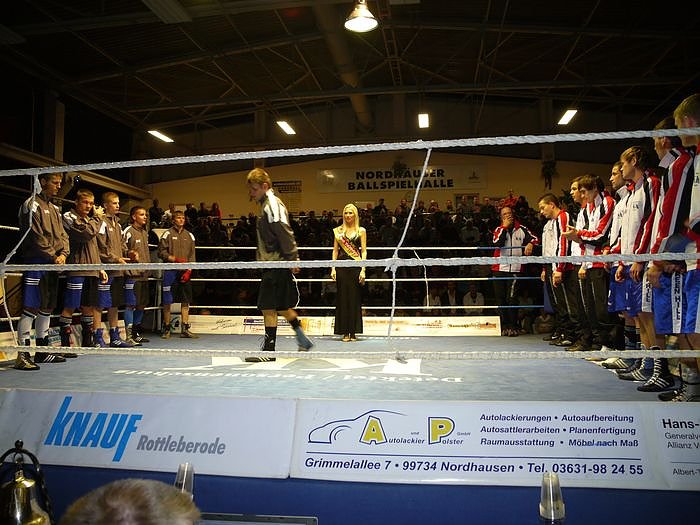 Auftaktkampf in Nordhausen