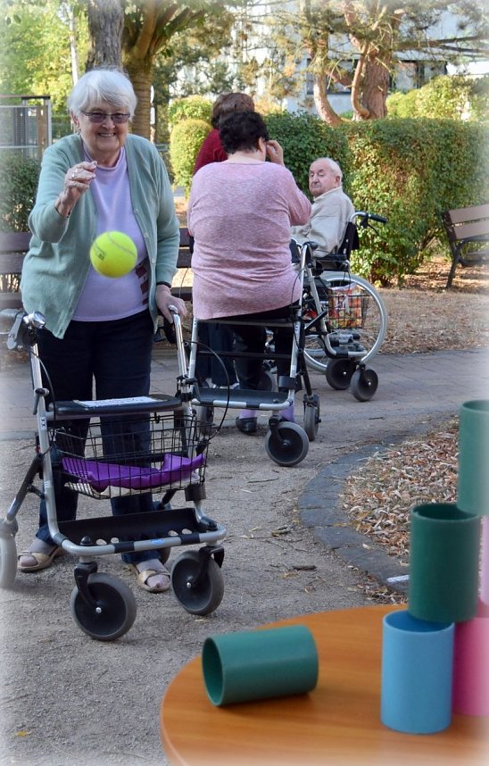 Sportfest im DRK Seniorenpflegeheim