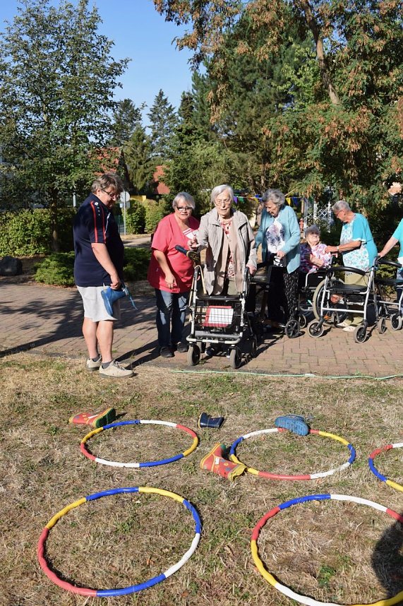 Sportfest im DRK Seniorenpflegeheim