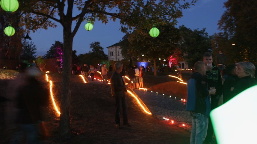 15. Lichterfest auf dem Petersberg