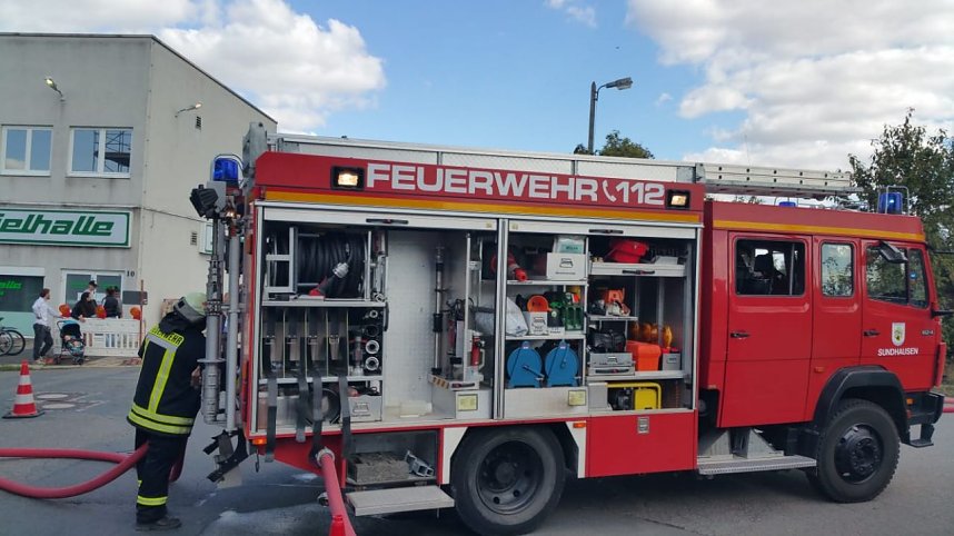 Gro&szlig;brand auf Bahnhofsgel&auml;nde