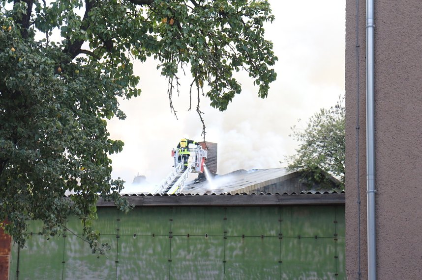 Feuer am Hauptbahnhof