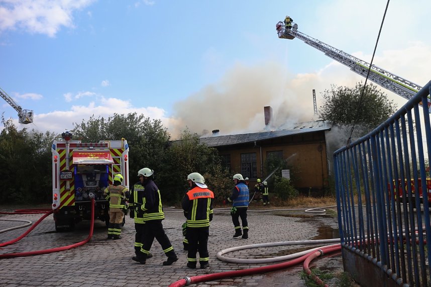 Feuer am Hauptbahnhof