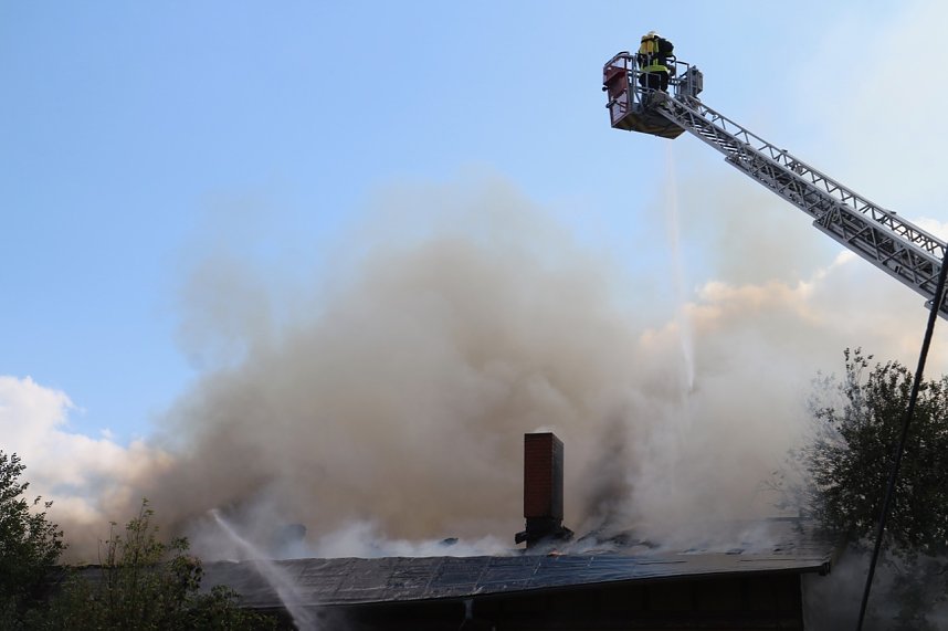 Feuer am Hauptbahnhof