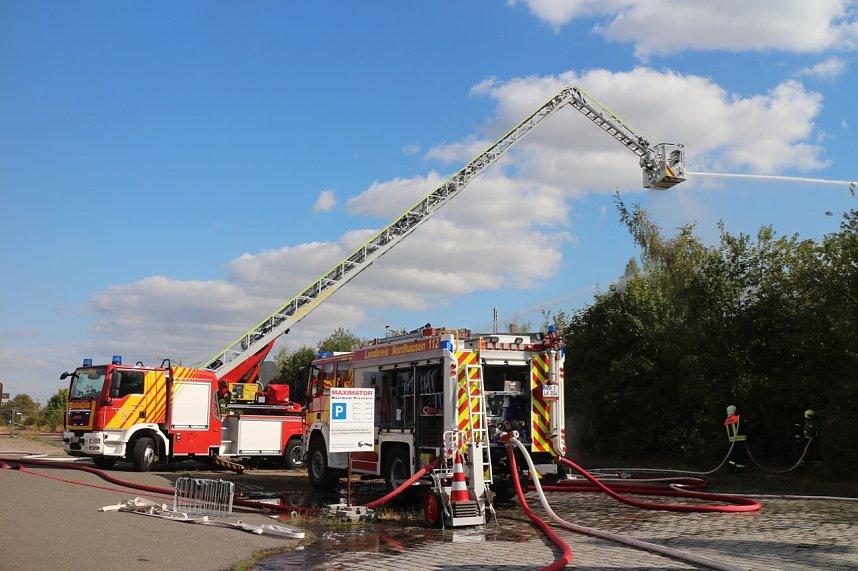 Feuer am Hauptbahnhof