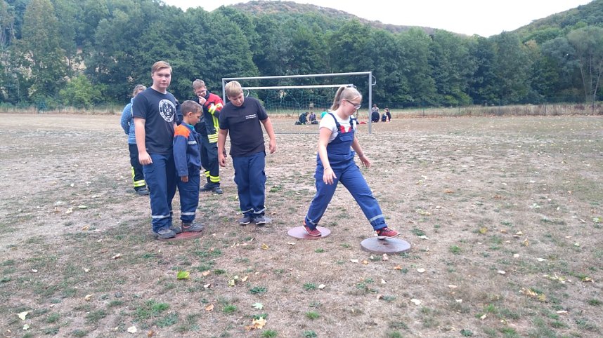 Zeltlager der Harztor-Jugendfeuerwehren