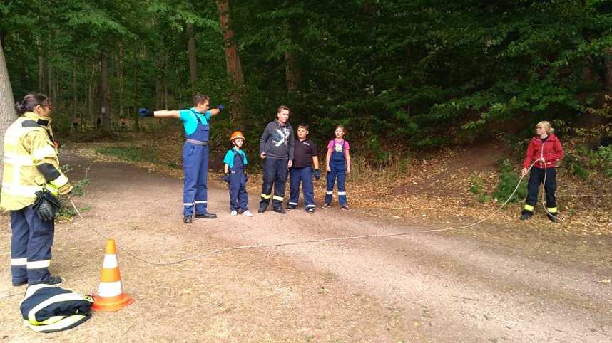 Zeltlager der Harztor-Jugendfeuerwehren